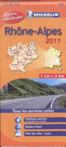 2011 (Michelin 523 Rhone-Alpes)