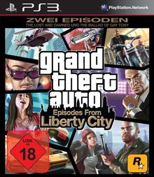 Grand Theft Auto: Episodes from Liberty City - Zwei komplette Spiele: "The Lost and Damned" + "The Ballad of Gay Tony"