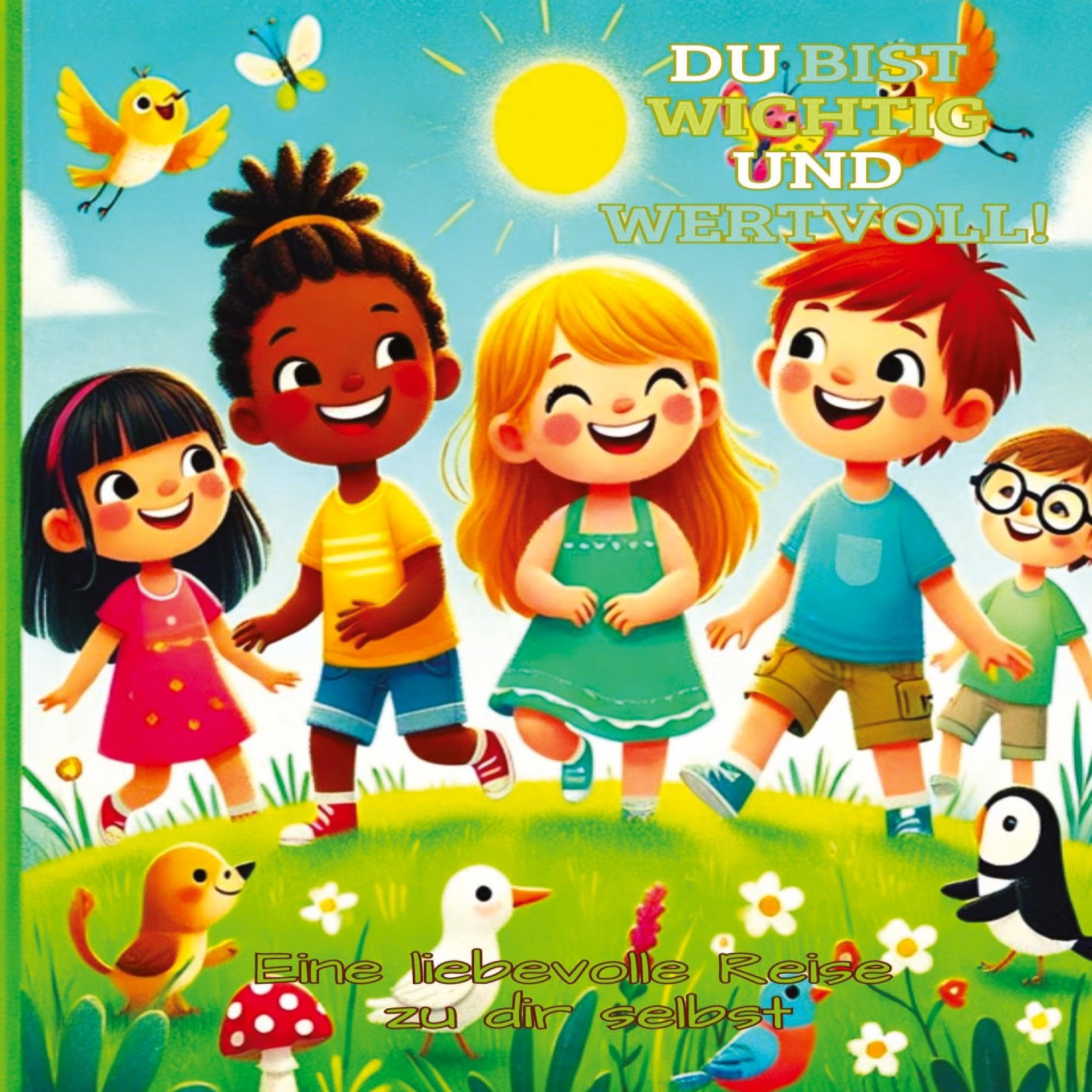 DU BIST WICHTIG UND WERTVOLL! Du bist wichtig und wertvoll: Geschichten über Selbstbewusstsein, Mut und Freundschaft für Kinder: Eine liebevolle Reise zu dir selbst