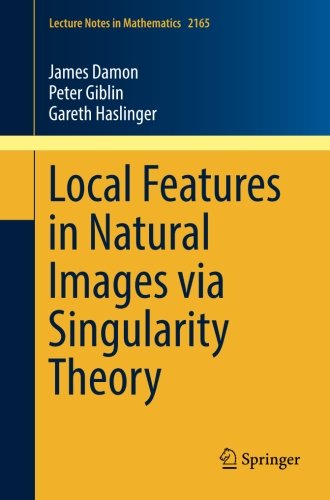 Local Features in Natural Images via Singularity Theory (Lecture Notes in Mathematics)
