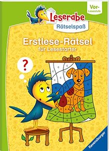 Ravensburger Leserabe Rätselspaß - Erstlese-Rätsel für Lesestarter ab 5 Jahren - Vor-Lesestufe