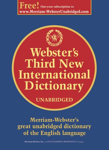 Webster's Third New International Dictionary, Unabridged - Neuware