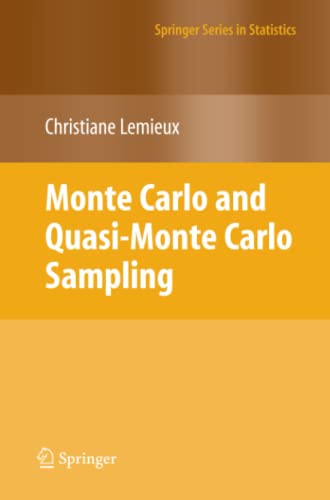 Monte Carlo and Quasi-Monte Carlo Sampling (Springer Series in Statistics)