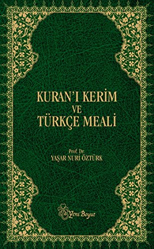 Yasar Nuri Öztürk Kurani Kerim Ve Türkce Meali, Metinli - Büyük Boy (Ciltli)