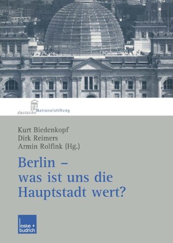 Berlin - was ist uns die Hauptstadt wert?