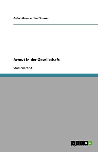 Armut in der Gesellschaft
