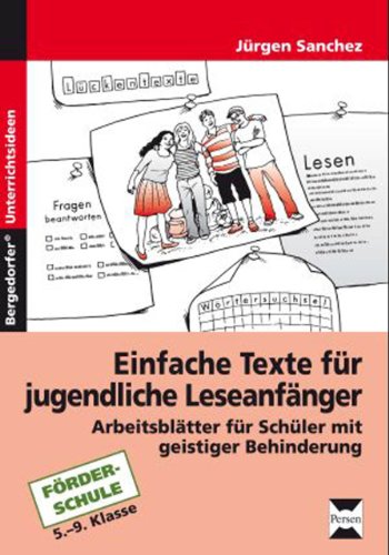 Einfache Texte F r Jugendliche Leseanf nger Arbeitsbl tter F r Sch ler einfache-texte-f-r-jugendliche-leseanf-nger-arbeitsbl-tter-f-r-sch-ler