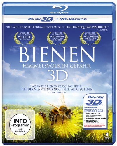 Bienen - Himmelsvolk in Gefahr [3D Blu-ray + 2D Version]