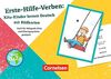Erste-Hilfe-Verben: Kita-Kinder lernen Deutsch mit Bildkarten: Auch für bilinguale Kitas und Elterngespräche geeignet (Deutsch lernen mit Fotokarten - Kita)