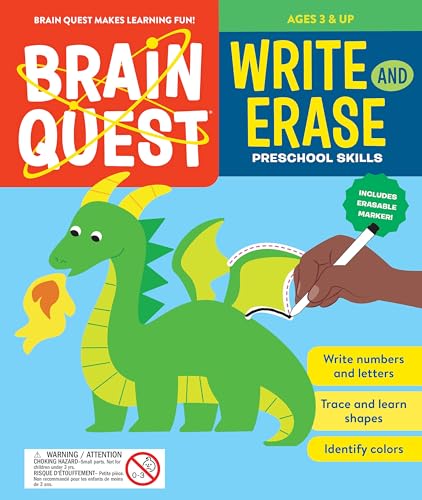 Workman Publishing: Brain Quest Write and Erase: Preschool Skills