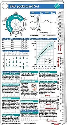 EKG pocketcard Set