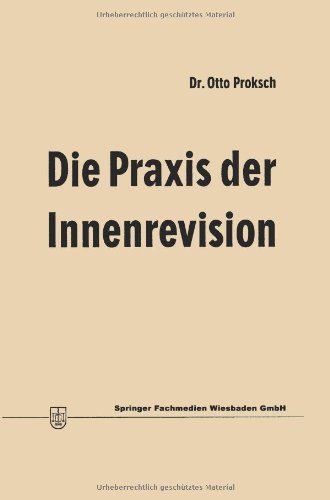 Die Praxis der Innenrevision