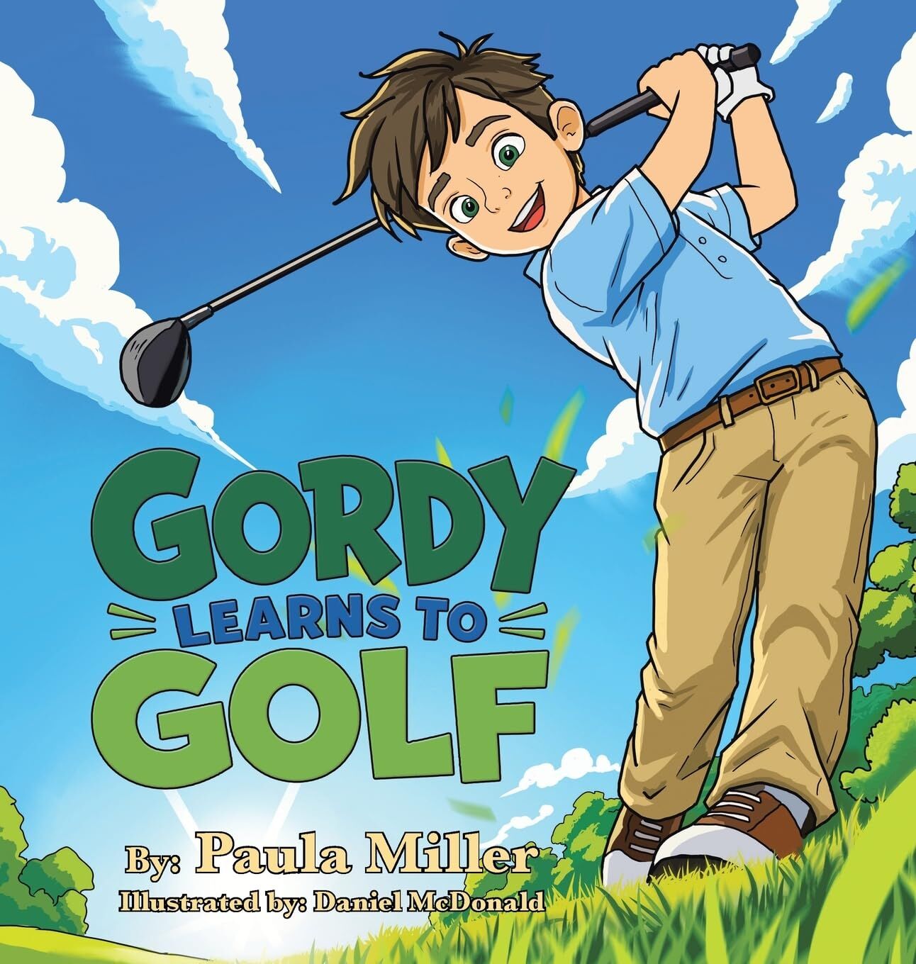 GORDY LEARNS TO GOLF