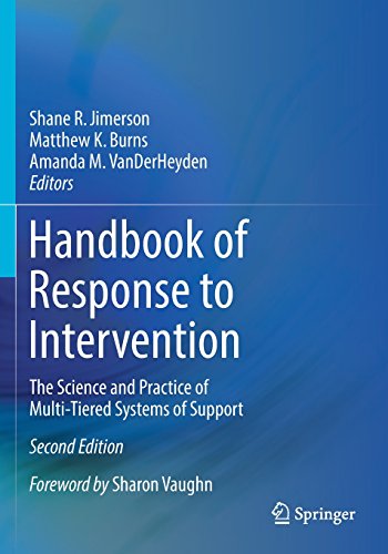 Handbook of Response to Intervention: The Science and Practice of Multi-Tiered Systems of Support