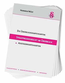 Strafprozessrecht im Überblick. Assessorkarteikarten (Karteikarten - Strafrecht)