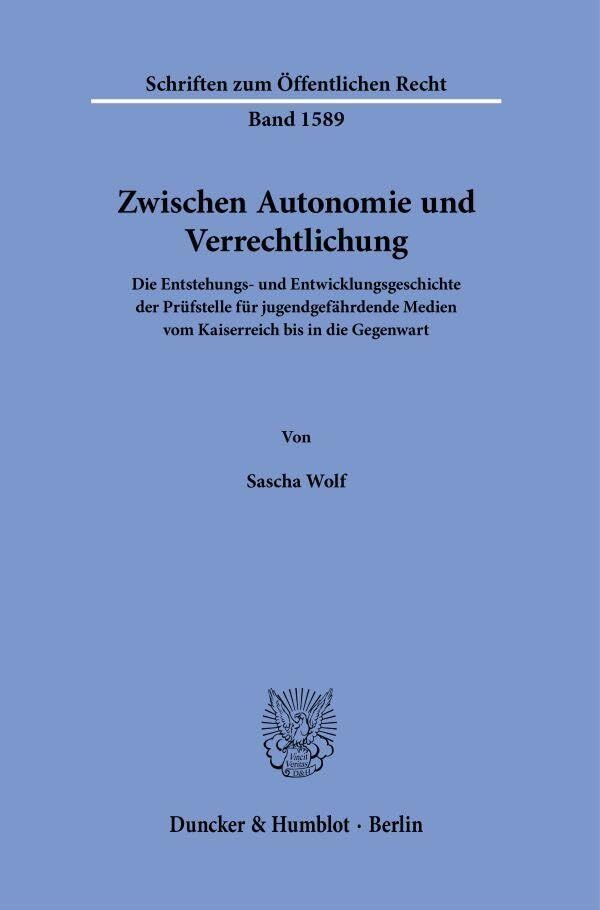 Zwischen Autonomie und Verrechtlichung