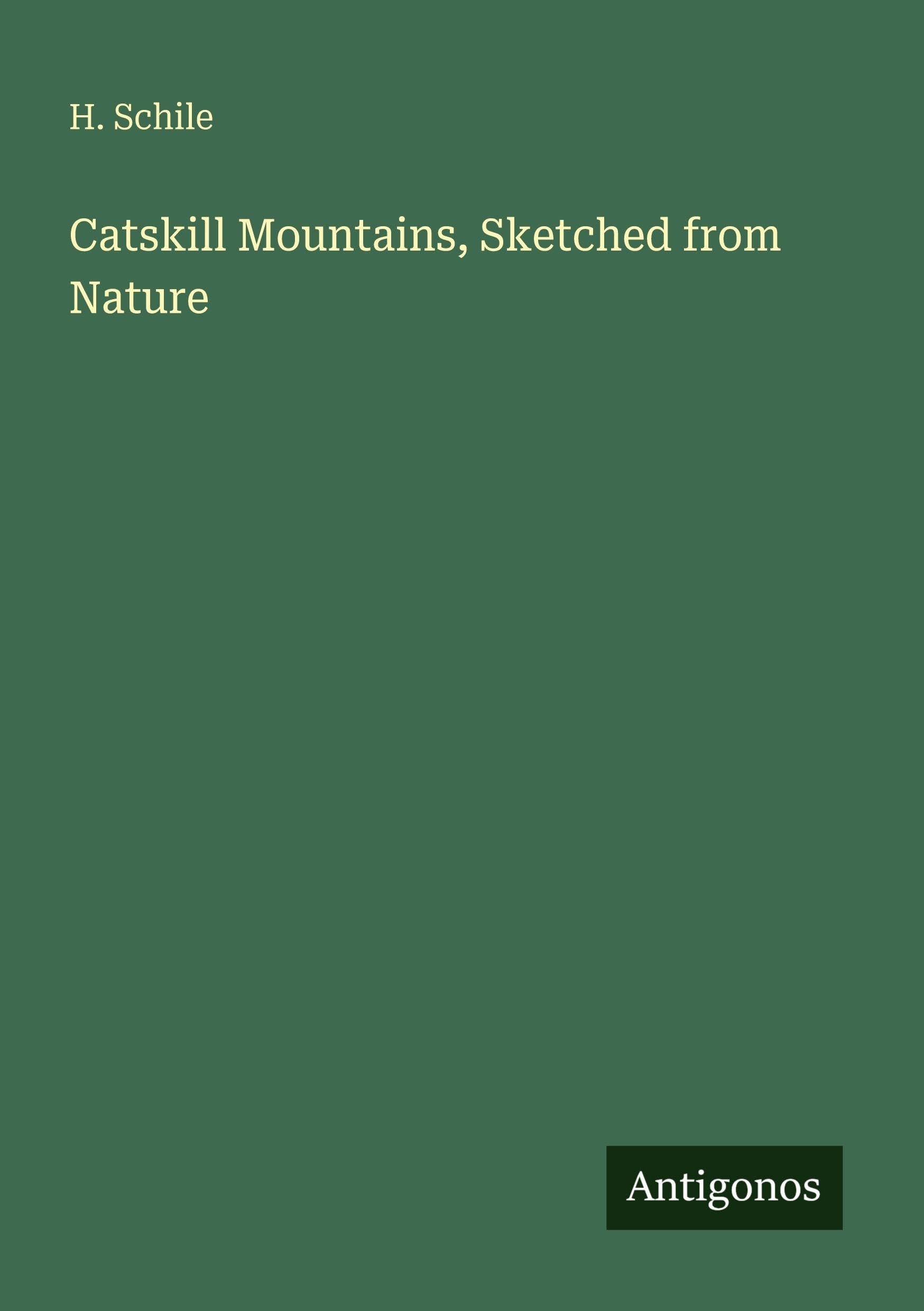 Catskill Mountains, Sketched from Nature