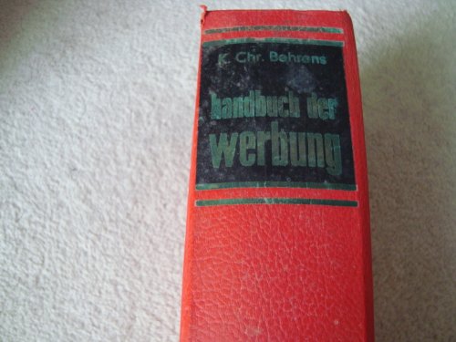 Handbuch der Werbung
