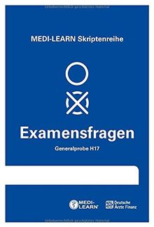 MEDI-LEARN Skriptenreihe: Generalproben H17 - Physikum