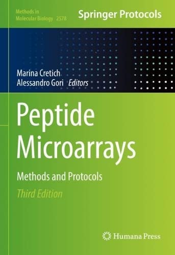Peptide Microarrays: Methods and Protocols (Methods in Molecular Biology, 2578, Band 2578)