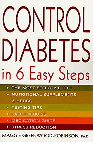Samuel Florman Control Diabetes In Six Easy Steps (Lynn Sonberg Books)