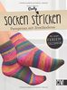 Socken stricken: Passgenau mit Streifenferse