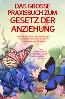 DAS GROSSE PRAXISBUCH ZUM GESETZ DER ANZIEHUNG! Wie Sie das Gesetz der Anziehung in 5 Schritten anwenden, um das zu bekommen, was Sie wollen!: Plus: Unbewusste Blockaden und Glaubenssätze auflösen