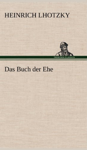 Das Buch der Ehe