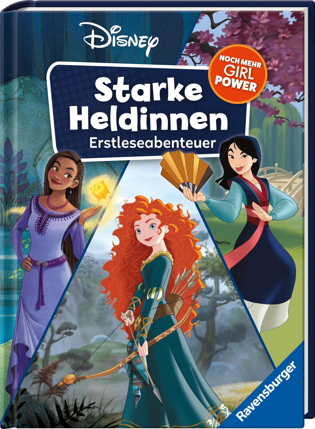 Neubauer, Annette: Disney: Starke Heldinnen - "Merida", "Mulan" und "Wish" - Erstlesebuch - ab 7 Jahre - 2. Klasse