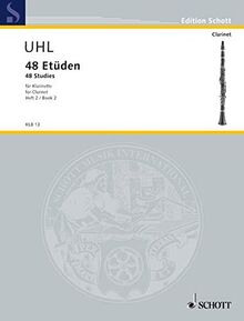 48 Etüden: Band 2. Klarinette. (Edition Schott)