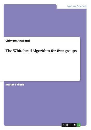The Whitehead Algorithm for free groups