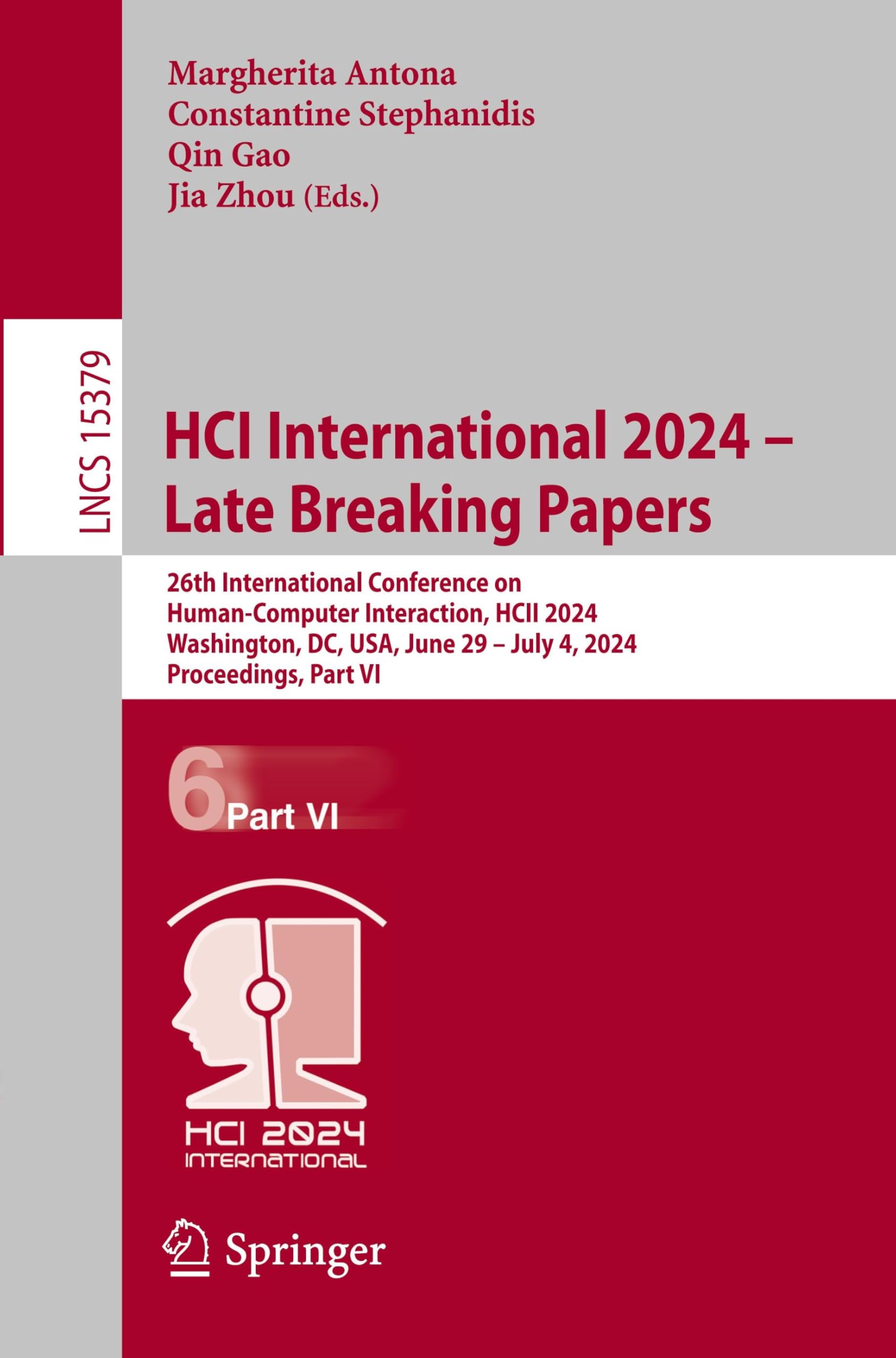 HCI International 2024 – Late Breaking Papers: 26th International Conference on Human-Computer Interaction, HCII 2024, Washington, DC, USA, June 29 – ... Notes in Computer Science, Band 15379)