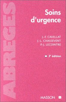 SOINS D'URGENCE. 3ème édition (Abreges de Mede)
