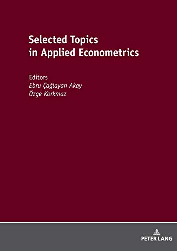 Selected Topics in Applied Econometrics