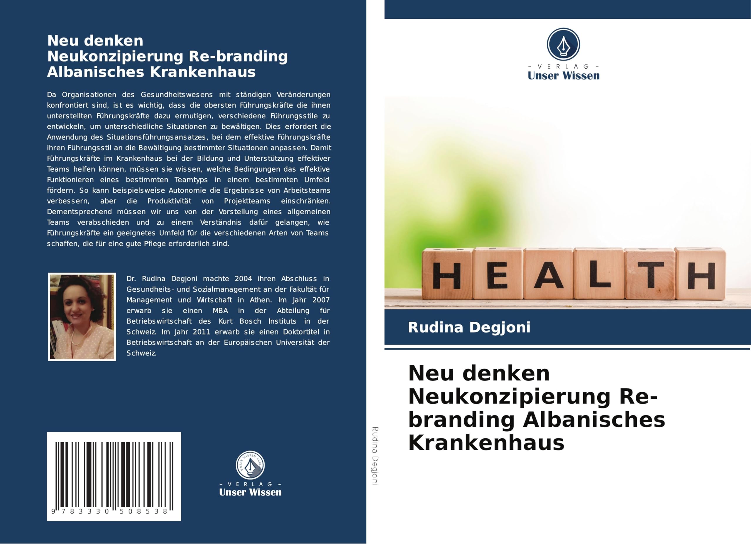 Neu denken Neukonzipierung Re-branding Albanisches Krankenhaus