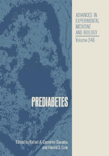Prediabetes (Advances in Experimental Medicine and Biology, Band 246)