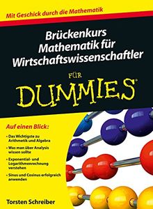 Brückenkurs Mathematik für Wirtschaftswissenschaftler für Dummies (Fur Dummies)