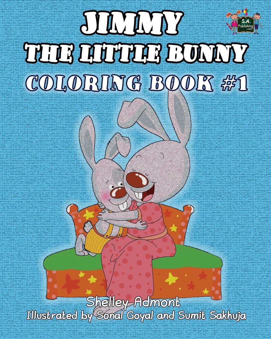 Jimmy the little bunny. Coloring book #1: based on I Love to... collection