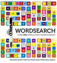 Wordsearch: Over 200 Stimulating Word Puzzles [With Pencil]