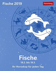 Fische Sternzeichenkalender 2024: Tagesabreißkalender - Ihr Horoskop für jeden Tag