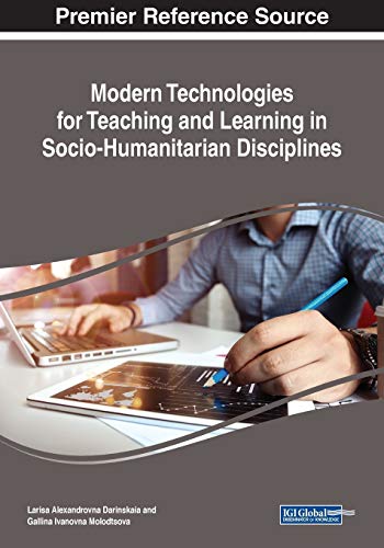 Modern Technologies for Teaching and Learning in Socio-Humanitarian Disciplines