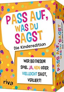 Pass auf, was du sagst: Wer bei diesem Spiel »Ja«, »Nein« oder »Vielleicht« sagt, verliert! – Die Kinderedition