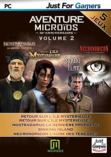 Pack 30 ans Micro&iuml;ds Aventure Volume 2 Jeux PC