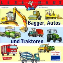 LESEMAUS, Band 151: Bagger, Autos und Traktoren