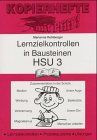 Lernzielkontrollen HSU 3. Jahrgangsstufe