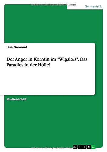 Der Anger in Korntin im Wigalois. Das Paradies in der Hölle?