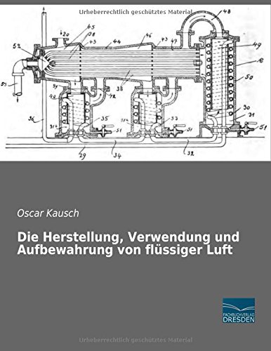 Die Herstellung, Verwendung und Aufbewahrung von fluessiger Luft