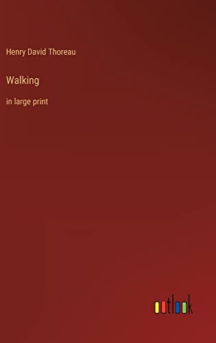Walking: in large print