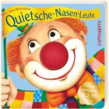 Quietsche-Nasen-Leute, m. Stoff-Quietsche-Nase