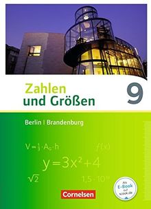 Zahlen und Größen - Berlin und Brandenburg / 9. Schuljahr - Schülerbuch